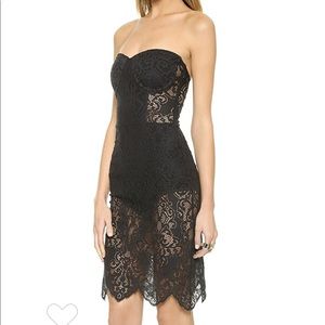 For Love & Lemons BNWT Midnight Mini Dress XS